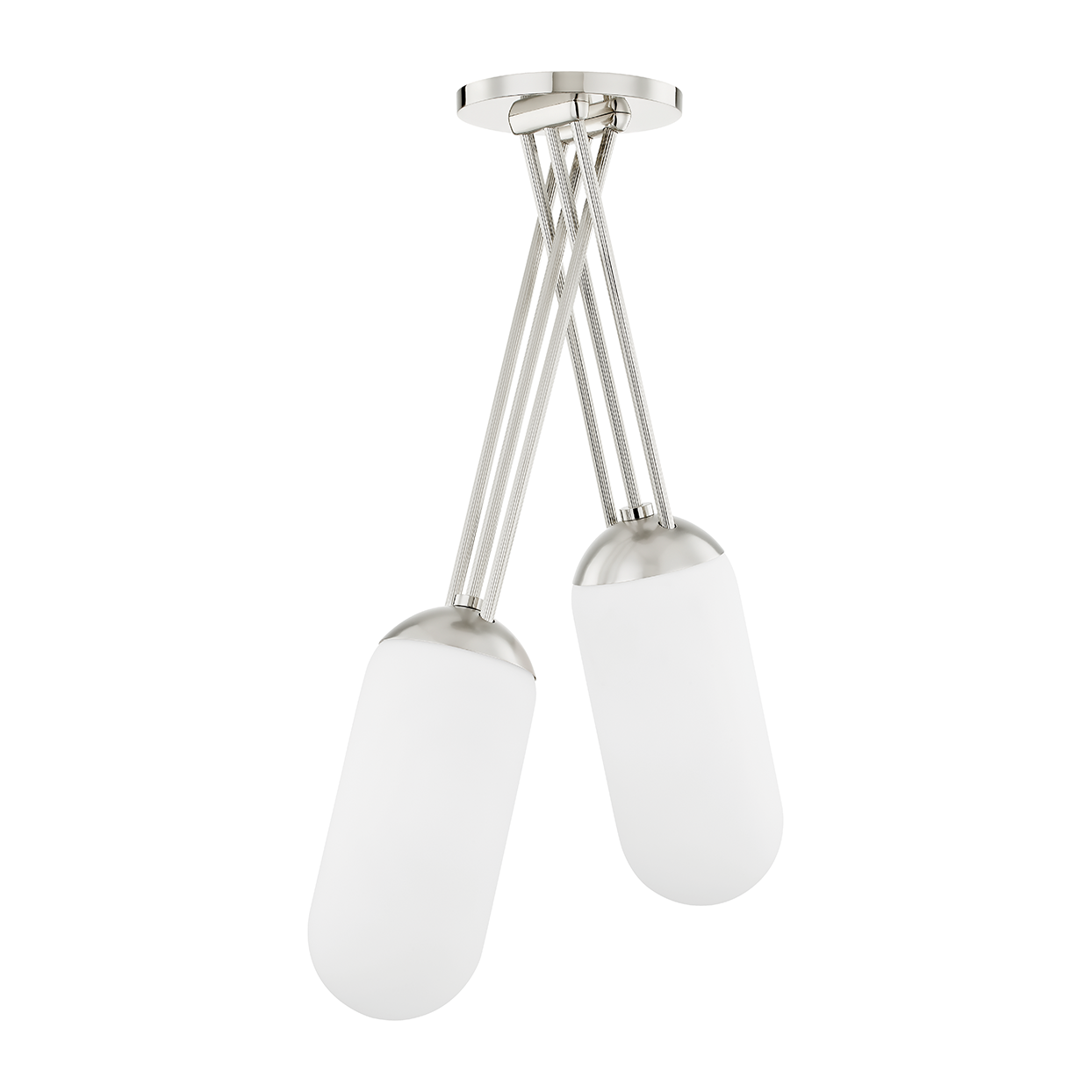 Hudson Valley Lighting Palisade 2 Light 20 inch Burnished Nickel Pendant Ceiling Light Clearance