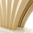 Michael Amini Fantosini Pedestal Dining Table - Creamy Pearl