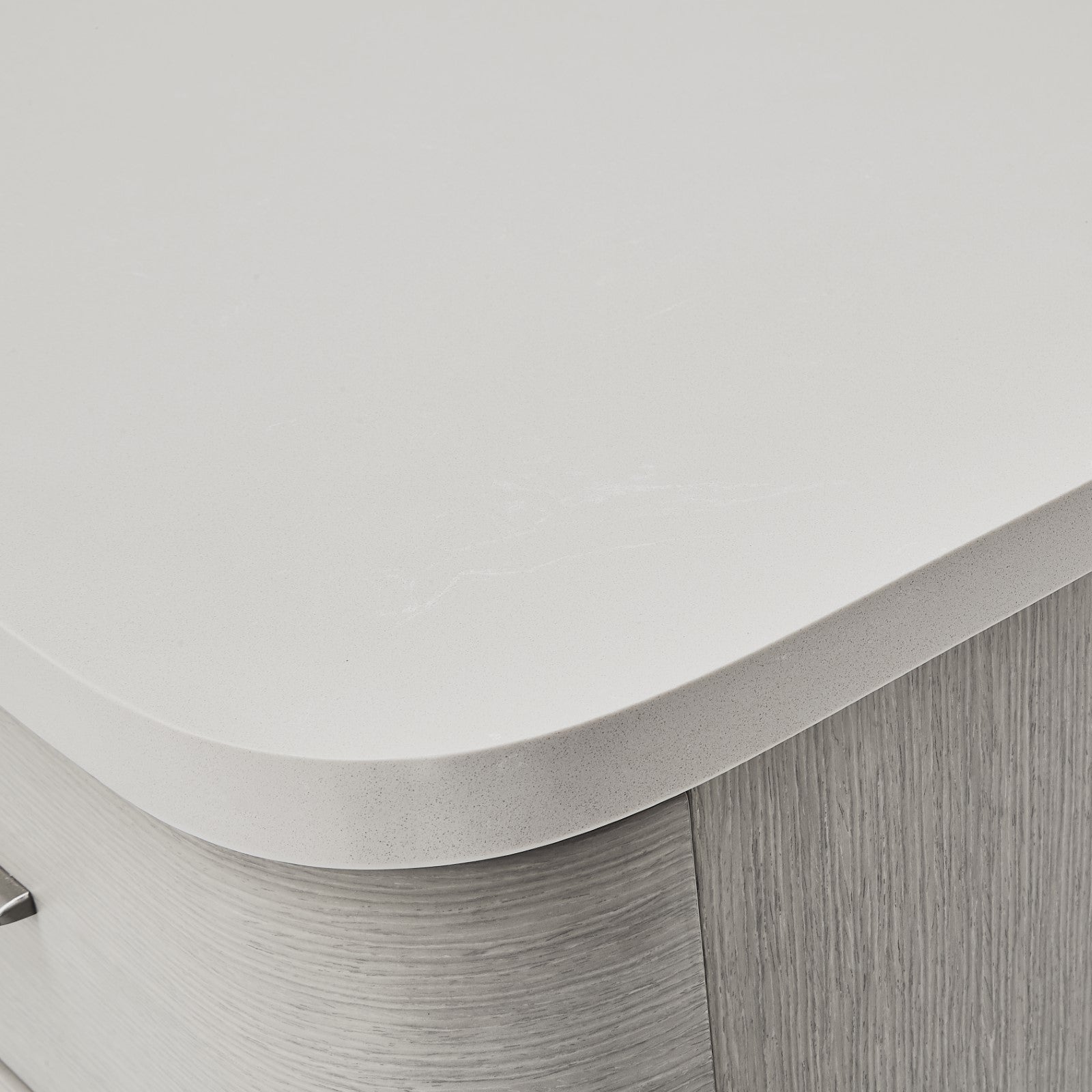 Michael Amini Eclipse Sideboard with Mirror - Moonlight