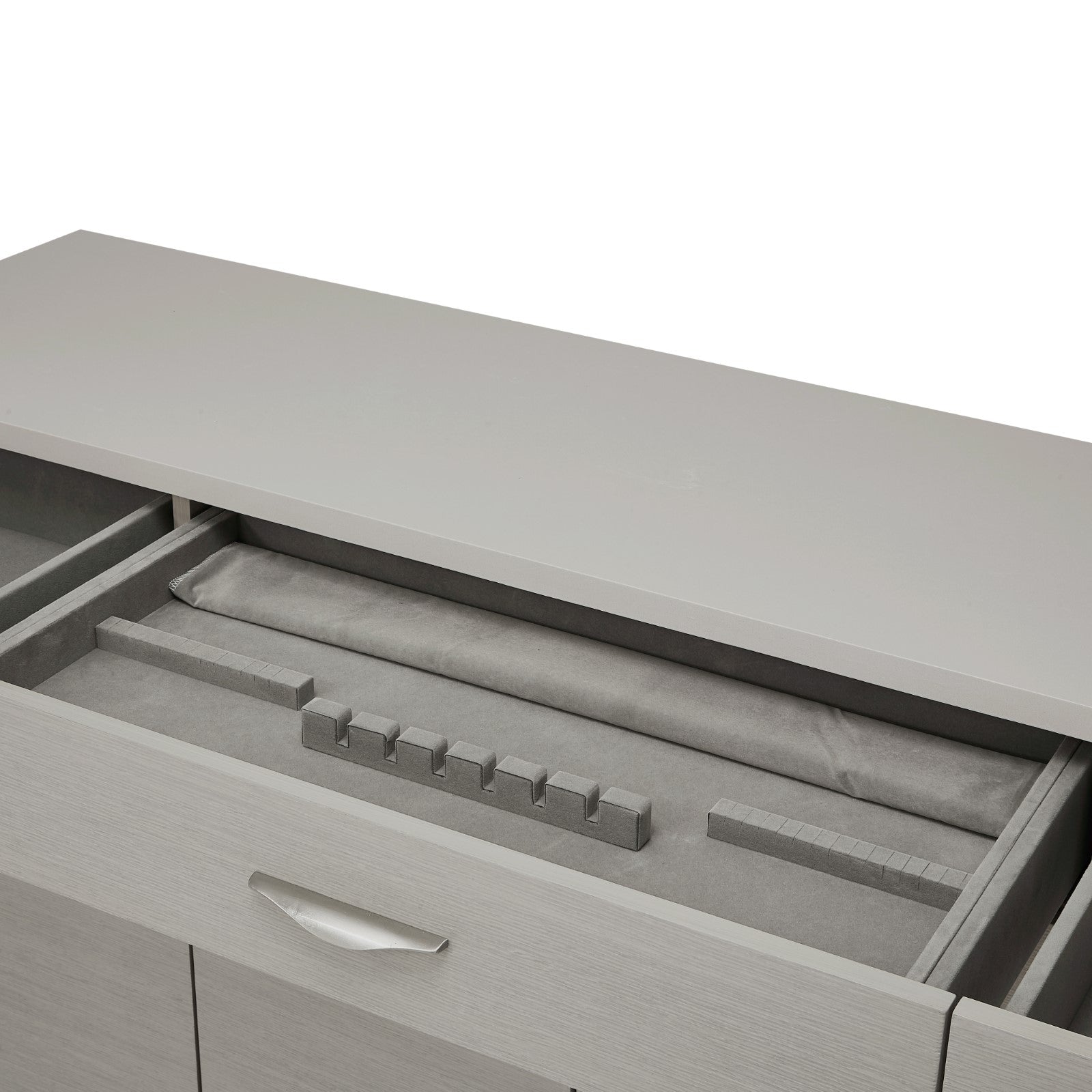 Michael Amini Eclipse Sideboard with Mirror - Moonlight