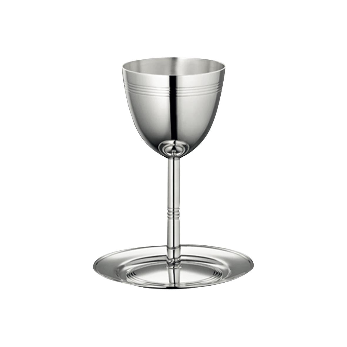 Christofle Judaique Silver Plated Kiddouch Cup