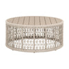 Essentials For Living Knit Outdoor Round Coffee Table