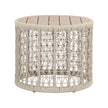 Essentials For Living Knit Outdoor Round End Table