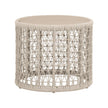 Essentials For Living Knit Outdoor Round End Table