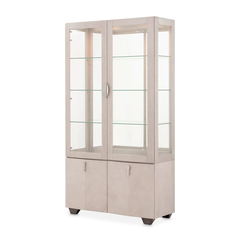 Michael Amini Fantosini Display Cabinet - Silver Mist