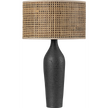 Hudson Valley Lighting Wingdale 17 inch 15 watt Aged Brass/Ceramic Black Ash Table Lamp Portable Light