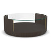 Vanguard Axis Round Cocktail Table - Havana