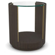 Vanguard Axis III Round Lamp Table - Havana
