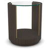 Vanguard Axis III Round Lamp Table - Havana