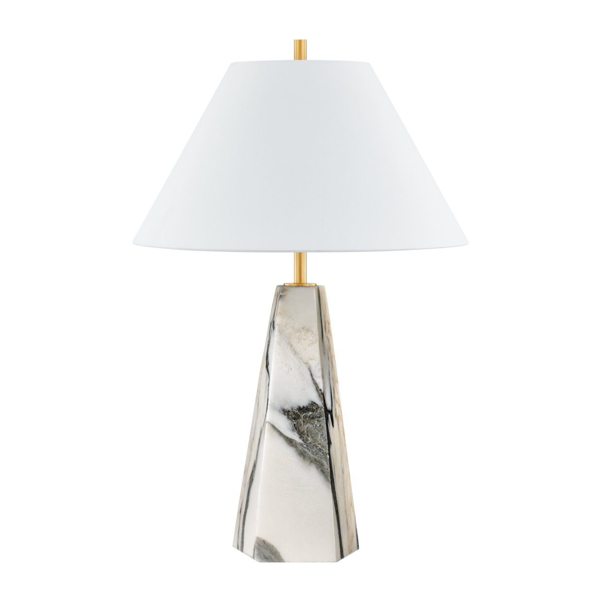 Hudson Valley Lighting Benicia 19.25 inch 15 watt Aged Brass Table Lamp Portable Light