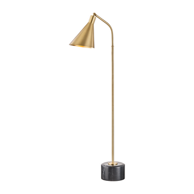 Hudson Valley Lighting Stanton 1 Light 20.75 inch Aged Brass Floor Lamp Portable Light