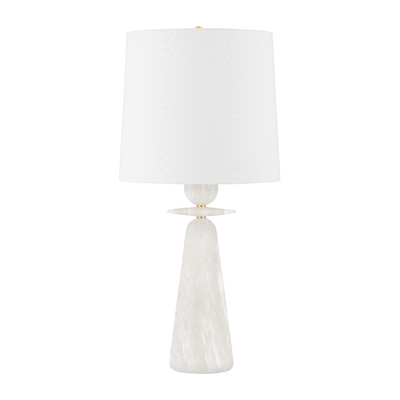 Hudson Valley Lighting Montgomery 13.75 inch 75 watt Aged Brass Table Lamp Portable Light