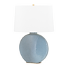 Hudson Valley Lighting Kimball 11 inch 75 watt Aged Brass/Gray Table Lamp Portable Light