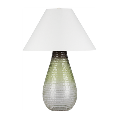 Hudson Valley Lighting Mulberry 20 inch 25 watt Aged Brass Table Lamp Portable Light