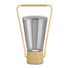 Hudson Valley Lighting Booker 4.75 inch 3 watt Aged Brass Rechargeable Table Lamp