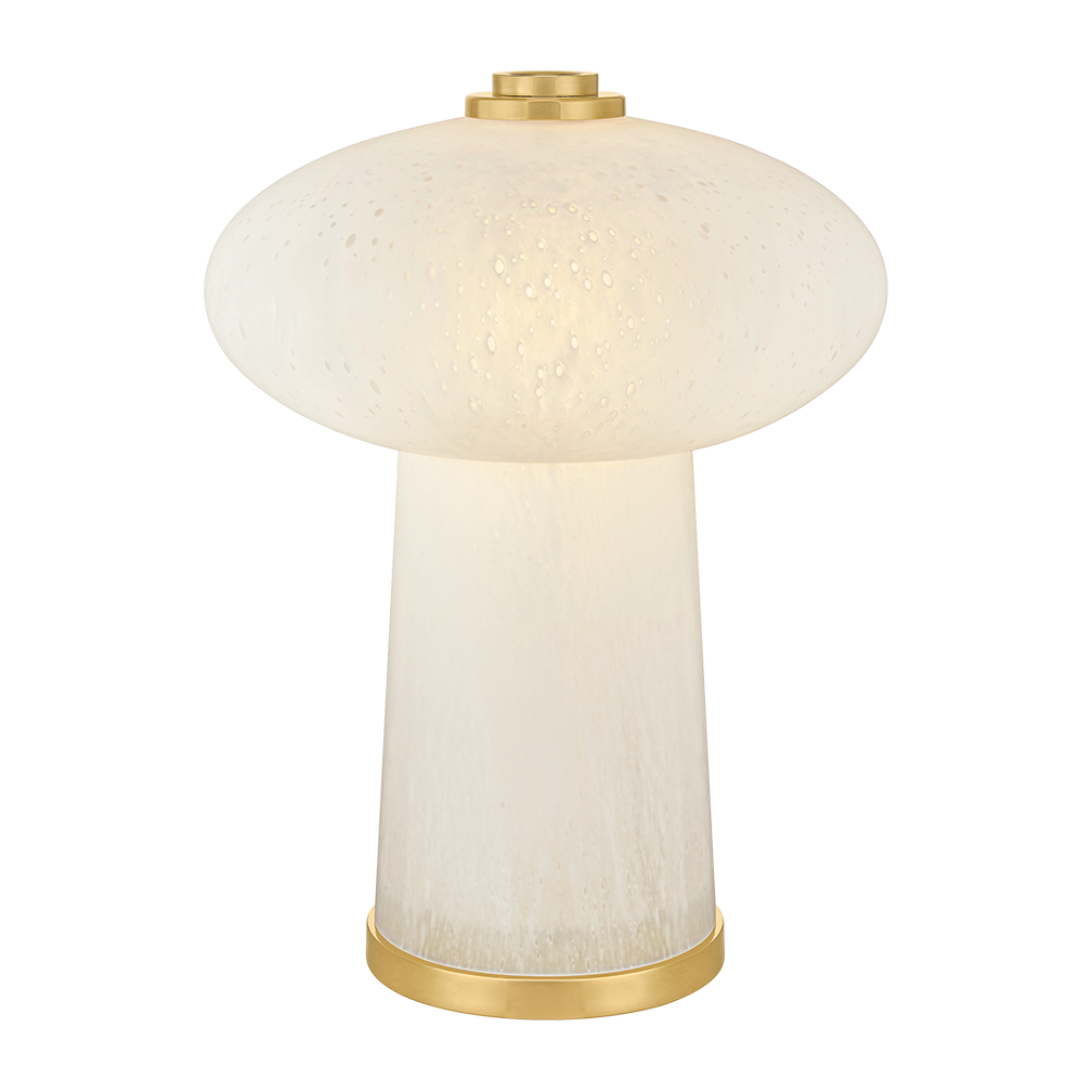 Hudson Valley Lighting Fords 7 watt Aged Brass Rechargeable Table Lamp
