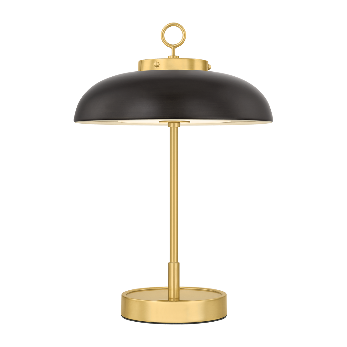 Hudson Valley Lighting Hector 8 watt Aged Brass/Distressed Bronze Rechargeable Table Lamp