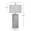 BMC Jonas Modern Cement Table Lamp