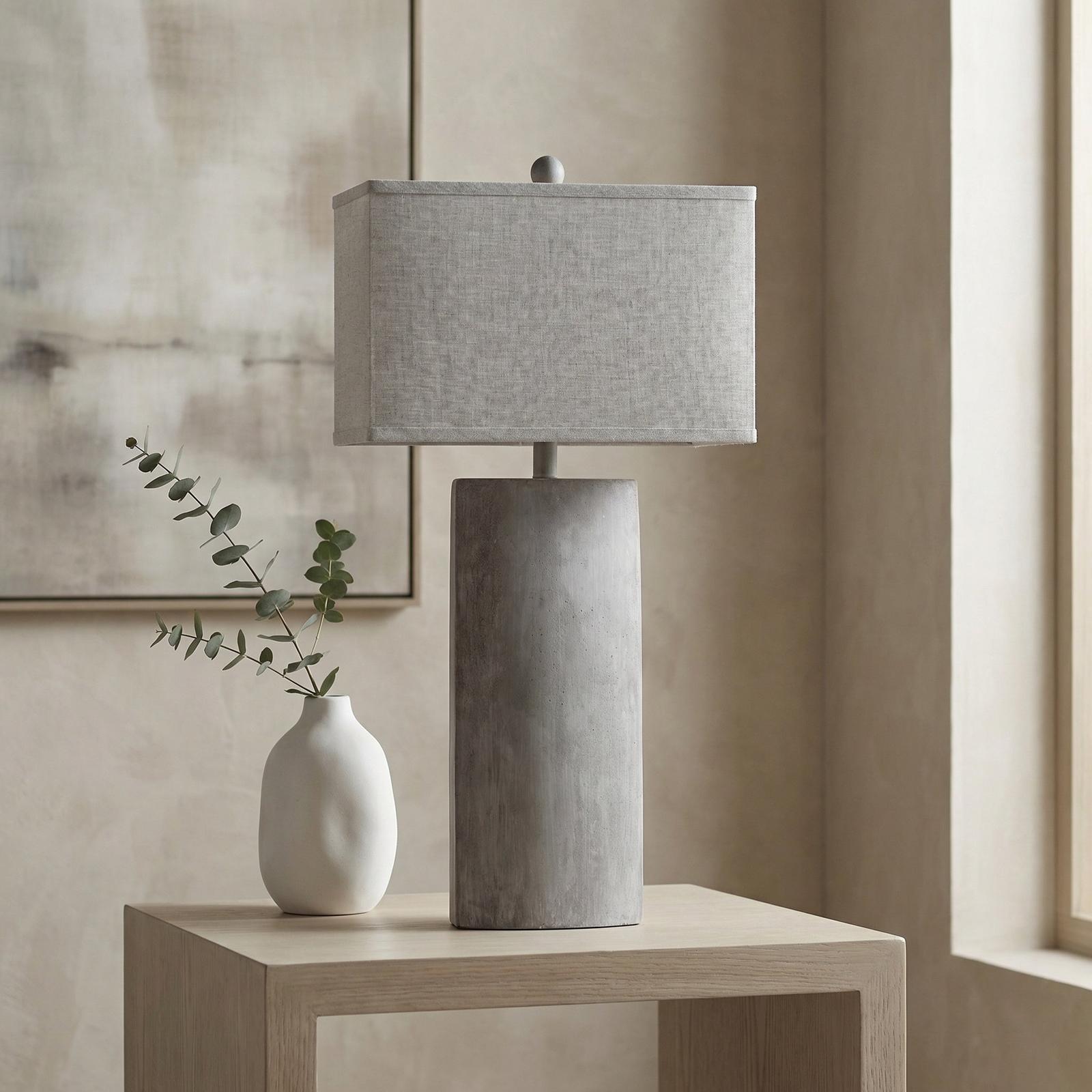 BMC Jonas Modern Cement Table Lamp