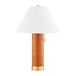 Hudson Valley Lighting Norwalk 19.25 inch 15 watt Aged Brass Table Lamp Portable Light