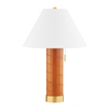 Hudson Valley Lighting Norwalk 19.25 inch 15 watt Aged Brass Table Lamp Portable Light