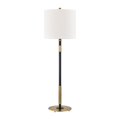 Hudson Valley Lighting Bowery 10 inch 75 watt Aged Old Bronze Table Lamp Portable Light