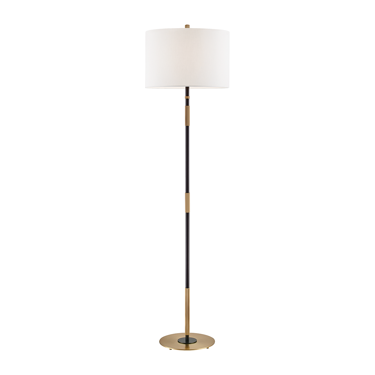 Hudson Valley Lighting Bowery 1 Light 16.5 inch Aged Old Bronze Floor Lamp Portable Light