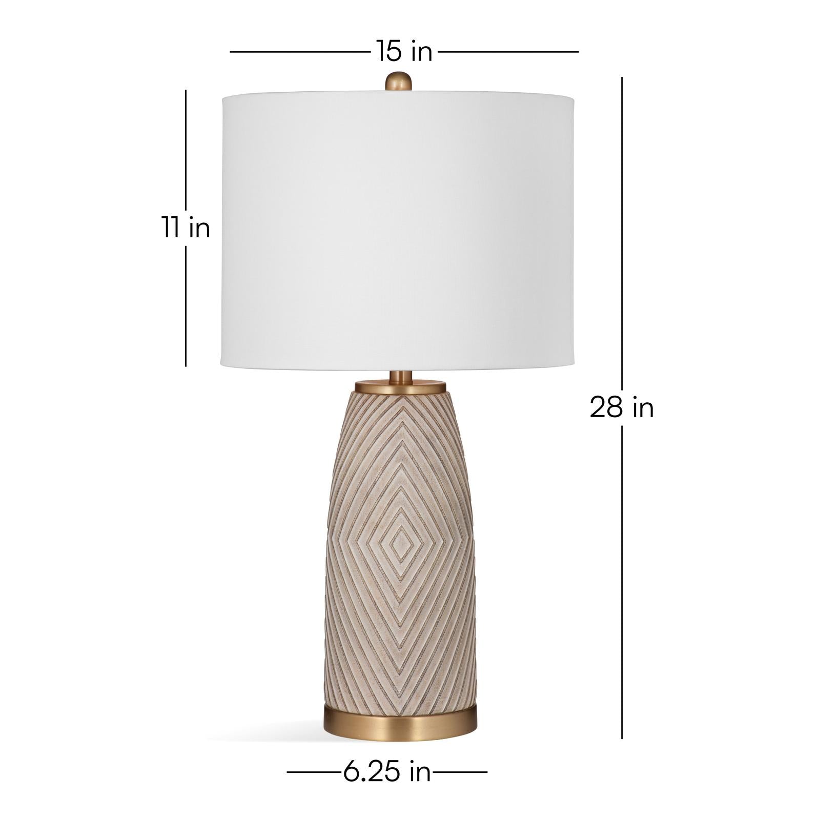 Bassett Mirror Becky Table Lamp