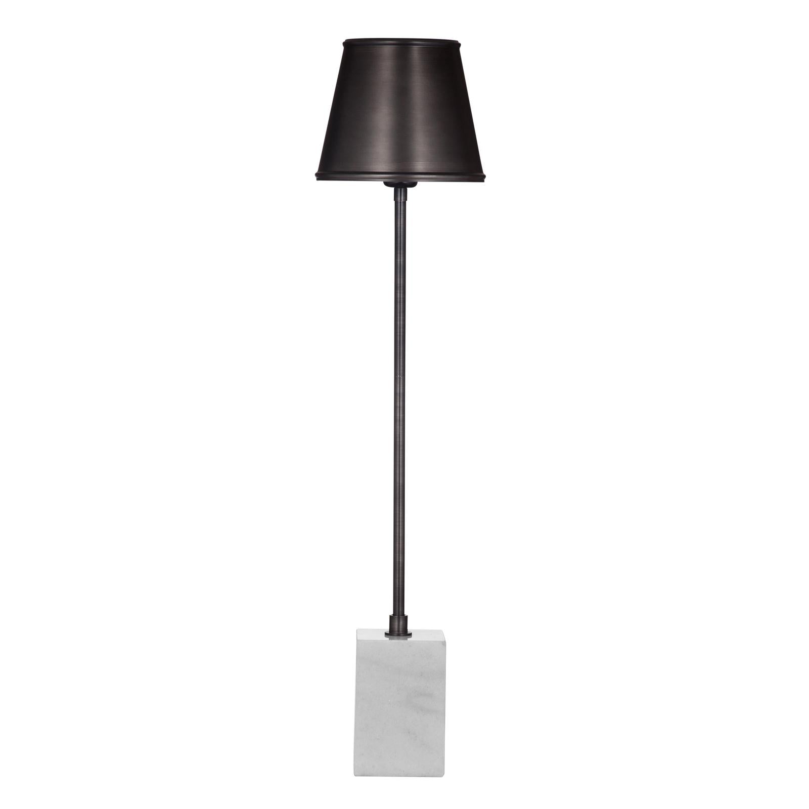 Bassett Mirror Gunmetal Table Lamp