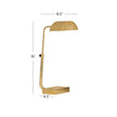 Bassett Mirror Golden Desk Lamp