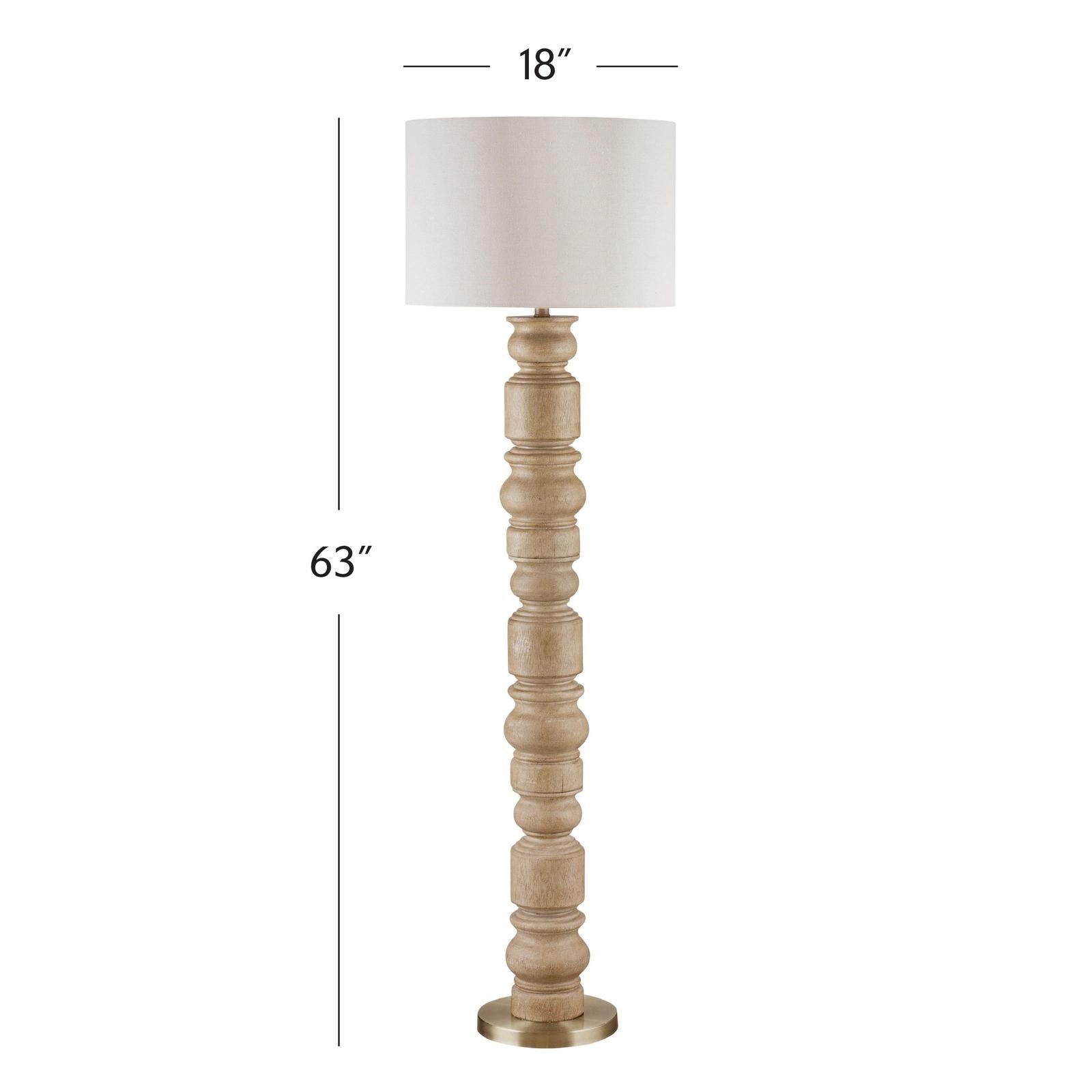 Bassett Mirror Helford Floor Lamp