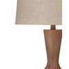 BMC Rustic Brown Sculptural Table Lamp - Set of 2