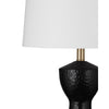 BMC Modern Black Textured Table Lamp  -  Set of 2