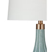 BMC Modern Coastal Ceramic Table Lamps -  Set of 2