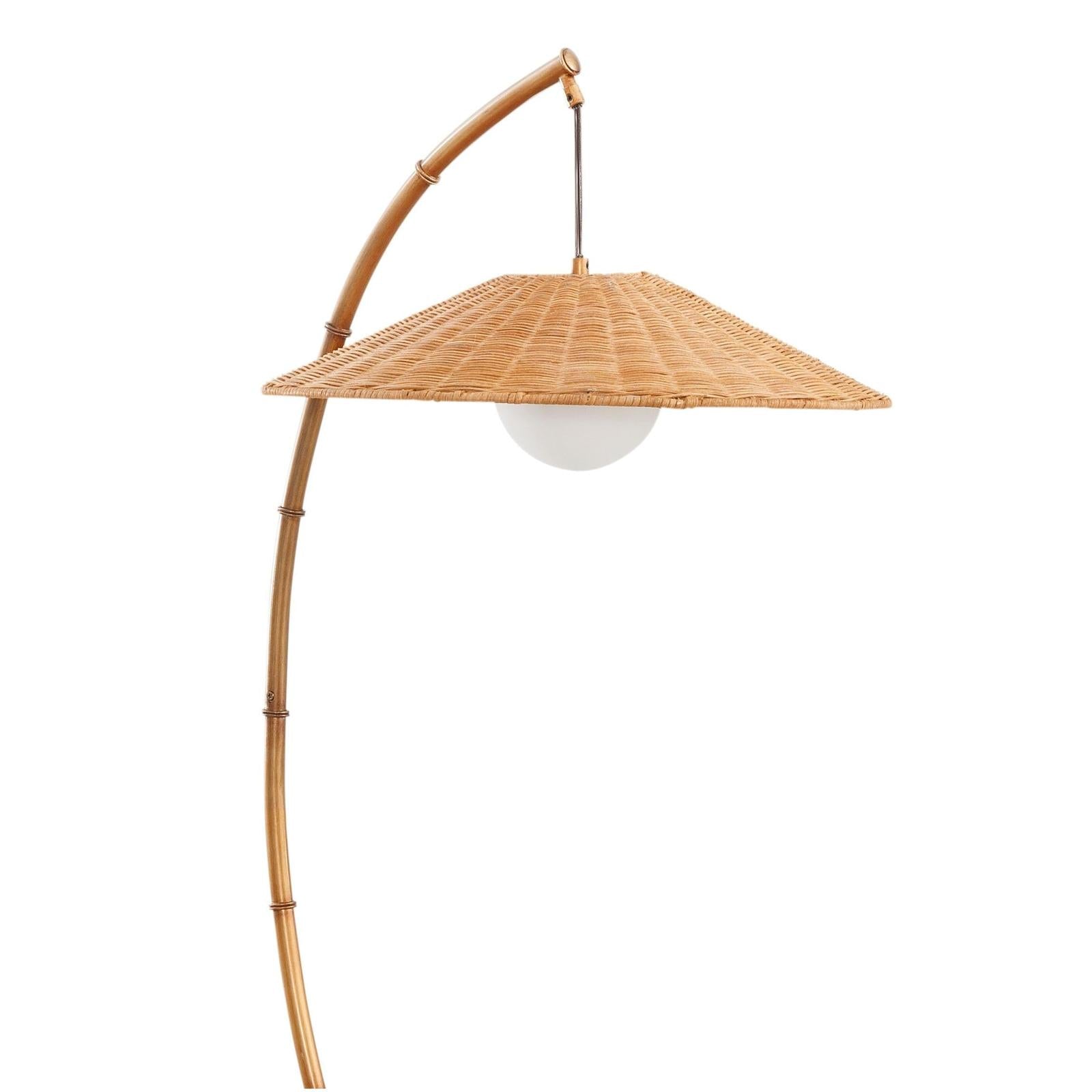 Bassett Mirror Frond Floor Lamp