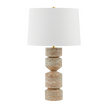 Hudson Valley Lighting Galeville 16.5 inch 15 watt Aged Brass Table Lamp Portable Light
