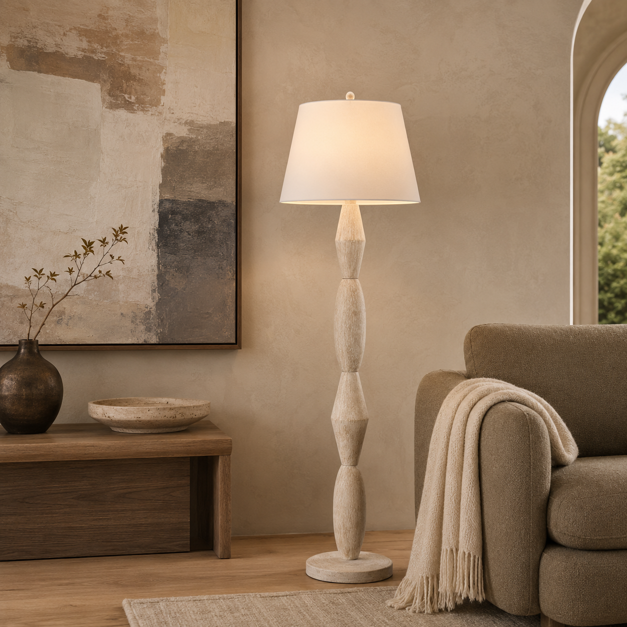 Bassett Mirror Aurelia Floor Lamp
