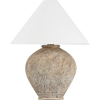 Hudson Valley Lighting Rumbrook 23 inch 25 watt Aged Brass/Ceramic Ancient Texture Table Lamp Portable Light