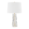Hudson Valley Lighting Bellarie 16.5 inch 15 watt Aged Brass Table Lamp Portable Light