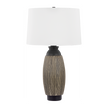 Hudson Valley Lighting Naseby 16.5 inch 15 watt Distressed Bronze/Ceramic Cultured Black Table Lamp Portable Light