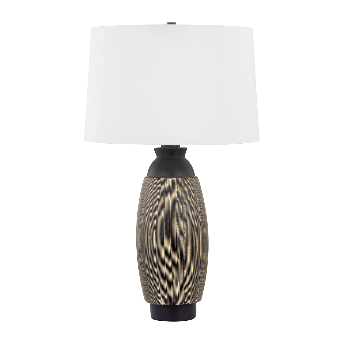 Hudson Valley Lighting Naseby 16.5 inch 15 watt Distressed Bronze/Ceramic Cultured Black Table Lamp Portable Light