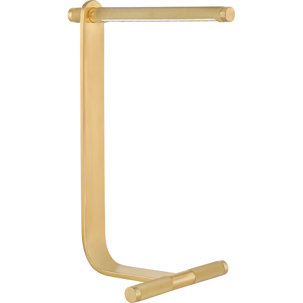 Hudson Valley Lighting Deptford 13 inch 10 watt Aged Brass Table Lamp Portable Light