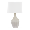 Hudson Valley Lighting Glendora 19 inch 25 watt Aged Brass/Ceramic Misty Morning Table Lamp Portable Light