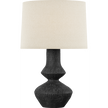 Hudson Valley Lighting Ancram 17.5 inch 15 watt Vintage Gold Leaf/ Ceramic Totem Black Table Lamp Portable Light