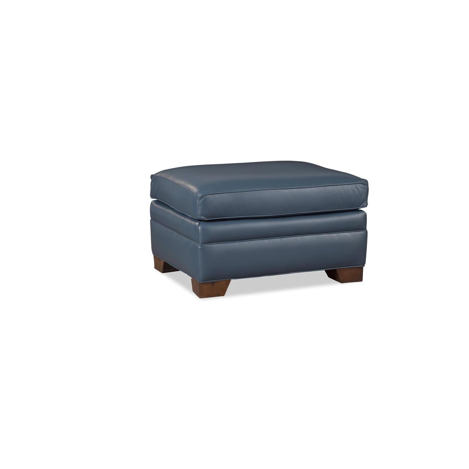 Craftmaster Leather Ottoman