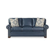 Craftmaster Leather Three Cushion Sofa