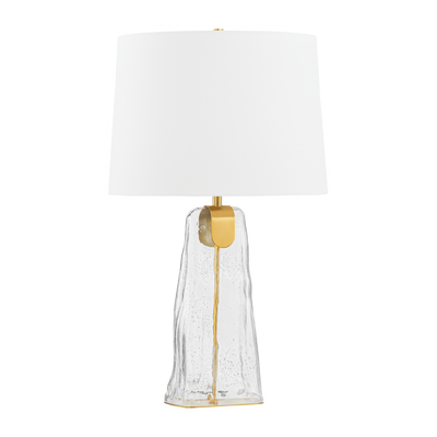 Hudson Valley Lighting Midura 16.5 inch 15 watt Aged Brass Table Lamp Portable Light