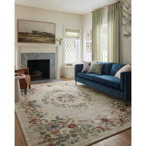 Rifle Paper Laurel LAU-01 Rug Cream
