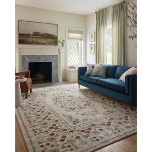 Rifle Paper Laurel LAU-02 Rug Linen