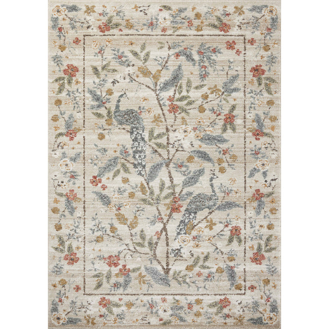 Rifle Paper Laurel LAU-05 Rug Cream